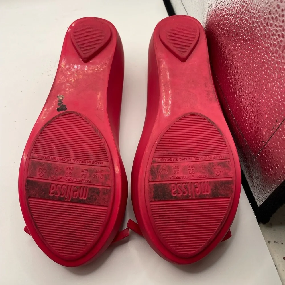 Mel Melissa Ultragirl kitty cat girls flats size 3